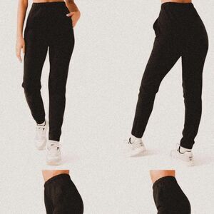 Joah Brown Black Empire Joggers Tapered French Terry Athleisure – Sz M/L